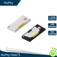 Nuphy Halo75 Three -mode mechanical keyboard ipad/win/mac hot plug -in wireless Bluetooth 5 mechanical keyboard