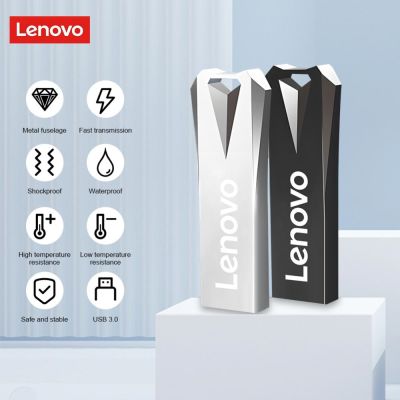 Lenovo High-Speed 2TB Jump Drive 64GB USB Flash Drive Memory Stick Ultra Large Storage USB 3.0 Drive For MacBook Tablet Laptop