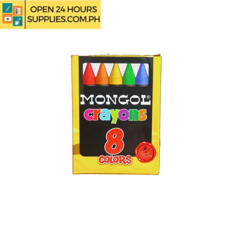 Mongol Crayons - 8 Colors | Lazada PH
