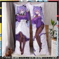 2D อะนิเมะเกมญี่ปุ่น Dakimakura ปก Kawaii Keqing กอดร่างกายปลอกหมอน Genshin ผลกระทบ Almohada