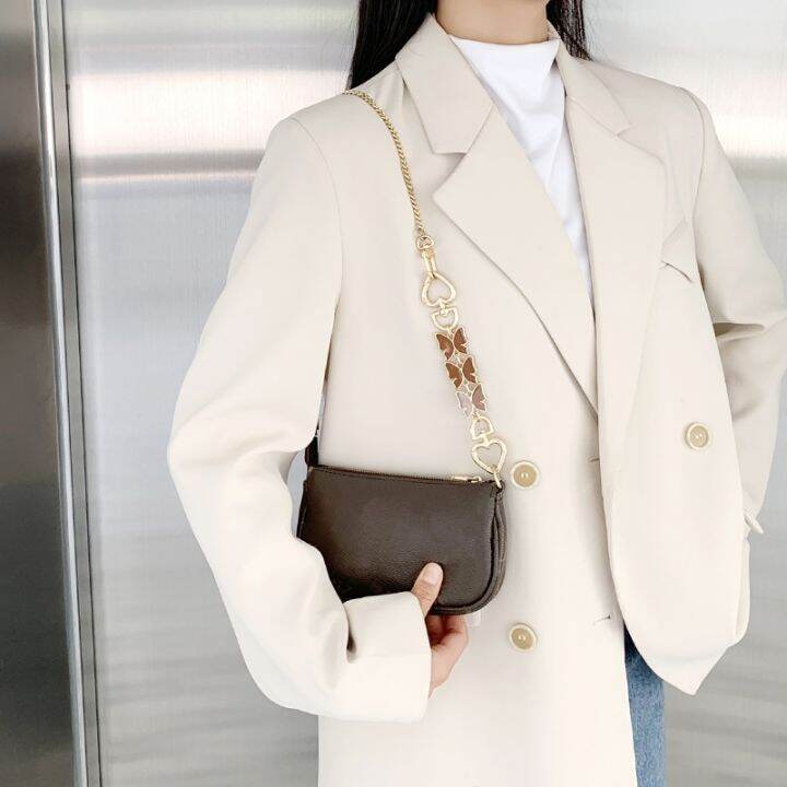 suitable-for-lv-pink-mahjong-bag-extension-chain-transformation-lengthened-underarm-bag-chain-accessories-messenger-bag-shoulder-strap-single-purchase