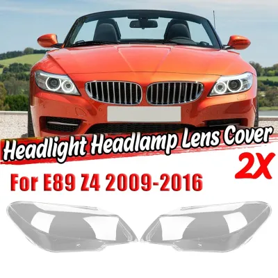 For BMW E89 Z4 2009-2016 Car Headlight Lens Cover Headlamp Shade Shell Auto Light Cover