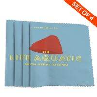 The Life Aquatic With Steve Zissou Beanie Poster Dinner plate mat Four sheet Placemat Dish drainer Modern home decoration