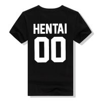 HENTAI 00 Letters Print Women T Shirt Cotton Casual Funny Tshirts for Women Top Tee Hipster Pink Black White  FST0