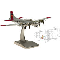 เครื่องบินรุ่นของเล่น1200 Scale B17G B17 B-17 US Air Force Diecast โลหะผสมเครื่องบินสำหรับคอลเลกชัน