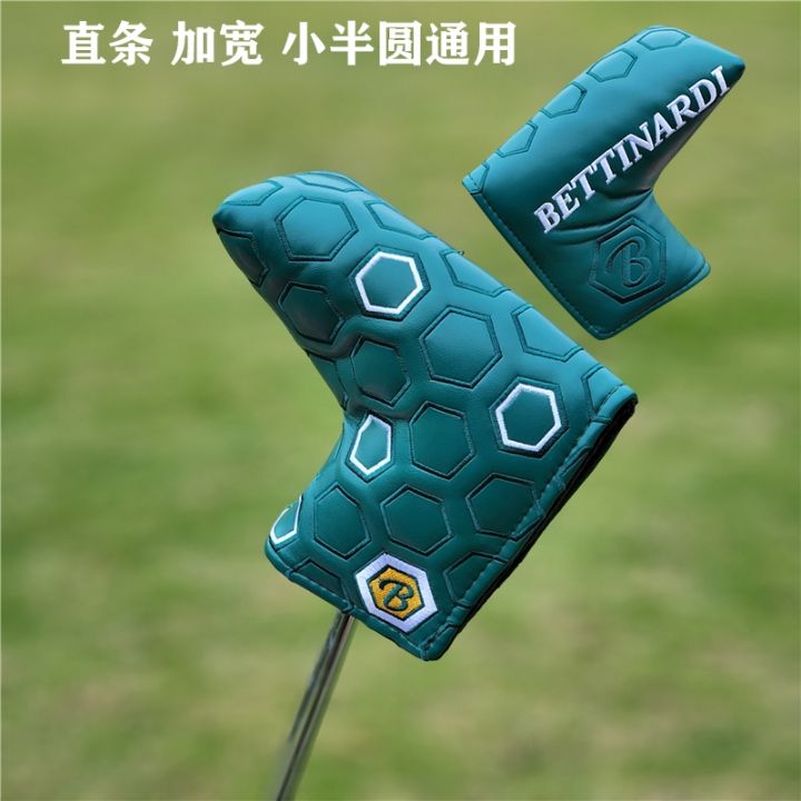 bettinardi-bettinati-ชุดไม้กอล์ฟไม้คลุมหัวบอลปลอกหุ้มหัวไม้กอล์ฟฝาครอบกันขีดข่วนปลอกหุ้มพัตเตอร์ประตูไข่มุกทอร์มาลโบนาติ