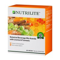 แอมเวย์ นิวทริไลท์ เฮอร์บัล มิกซ์ Nutrilite Botanical Beverage Mix Acerola With Licorice And Turmeric 150g (5g x30 Stick)