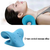 Neck Stretcher Cervical Neck Pillow Neck Hump Posture Corrector Traction Device for Neck Pain Relief