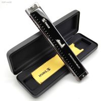 Blues 28 Buraco Wide Range Polyphonic Harmonica C Chave Gong Avançado Tremolo para Iniciantes Profissional