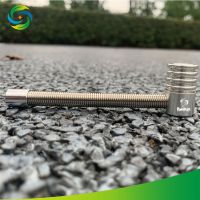 [COD] Factory direct aluminum alloy spring pipe portable folding