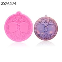 LM 323 cklace Resin Silicone Mold Keychain Tree of Life Silicone Mold Making Soap adorable kawaii Polymer clay mold Bread Cake  Cookie Accessories