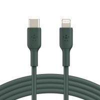 BELKIN สายชาร์จ USB-C to Lightning (1M, สี Midnight Green) รุ่น CAA003BT1MMG