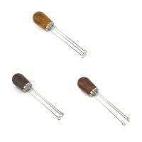 Espresso Needle Distributor,Wood Handle Espresso Needle Distributor,Espresso Barista Coffee Stirrer Distributor