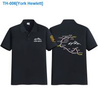 ☽♝✎ York Hewlett Tibet sichuan-tibet highway G318 road in this lifetime will be driving text sex custom lapel short sleeve T-shirt polo shirt