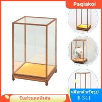 Paqiakoi ครัวเรือนกล่องแสดงกรณีจอแสดงผลโปร่งใสมัลติฟังก์ชั่หุ่นเคสอุปกรณ์เสริม