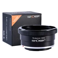 อะแดปเตอร์เลนส์แนวคิด Kf สำหรับ KeV 60 Mount Lens To Eos Ef กล้อง1dx 5d3 5ds 6d2 7d 760d 750d