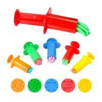 5ชิ้น/เซ็ต Dough Extruders ชุด Assorted Designs Novelty DIY Plasticine Squeeze Making Playdoh เครื่องมือสำหรับเล่นแป้ง