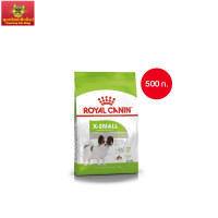 Royal Canin X-Small Adult 500g อาหารเม็ดสุนัขโต พันธุ์จิ๋ว อายุ 10 เดือน–8 ปี (Dry Dog Food, โรยัล คานิน)