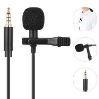 Mini Portable 1.5m Clip-on Microphone Smartphone Camera Type C 3.5mm Microfone Lavalier Tie Recording for Speaking Vocal Audio