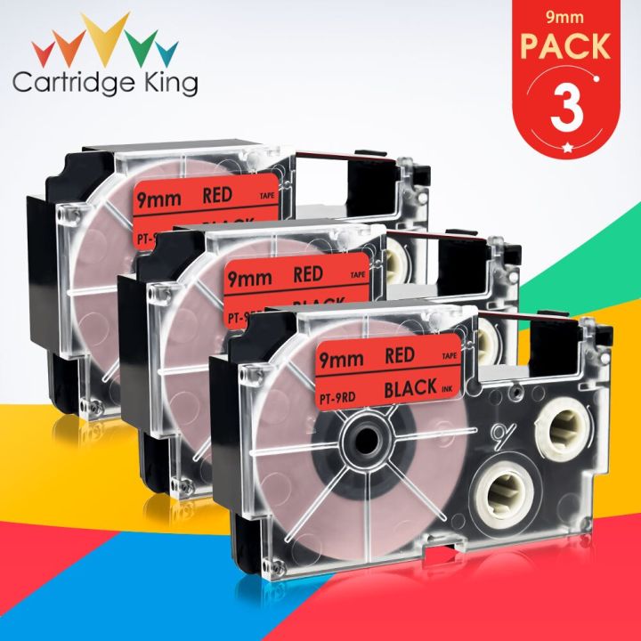 3pk-for-casio-xr-9rd-label-tape-black-on-red-label-maker-for-casio-kl-60-kl-120-kl-300-cw-l300-kl-430-kl-c500-printer-9mm-width
