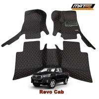 MatPro พรมปูพื้นเข้ารูป 5D 6D Premium Fitted Leather Car Mats สำหรับรถรุ่น Toyota Hilux Revo Cab ตอนครึ่ง 2015-2022 จำนวน 3 ชิ้น