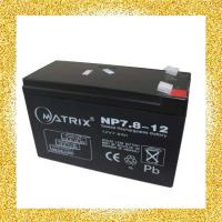 MATRIX แบตเตอรี่แห้ง MATRIX 12V 7.8Ah