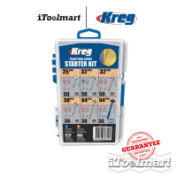 KREG Zinc Pocket-Hole Screw Starter Kit 25 - 64 mm. ชุดตะปูเกลียวยึดไม้ จำนวน 260 ตัว