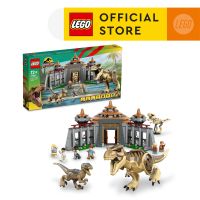 LEGO Jurassic World 76961 Visitor Center: T. rex &amp; Raptor Attack (693 Pieces)