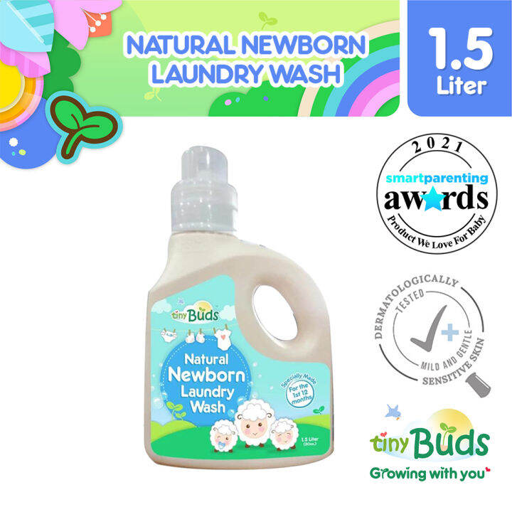 Tiny Buds Newborn Liquid Detergent for Babies 1.5L Bottle Lazada PH