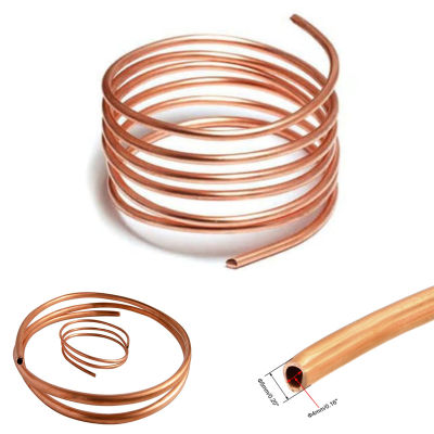 1M Soft Microbore Copper Tube ท่อ OD 2~8mm ID 1~6mm สำหรับท่อทำความเย็น