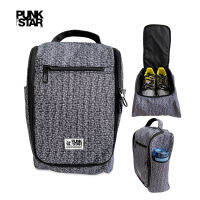 PUNKSTAR ถุงรองเท้ากันน้ําพร้อมกระเป๋าซิปความจุขนาดใหญ่สําหรับ Travel Sport Storage Packing Organizer