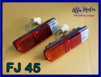 TOYOTA LAND CRUISER BJ42 FJ40 FJ45 HJ47 LAMP 12V. LH&amp;RH REAR TAILLIGHT SET #ไฟท้าย FJ45 ซ้าย-ขวา แบบมีปลั๊ก สินค้าคุณภาพดี