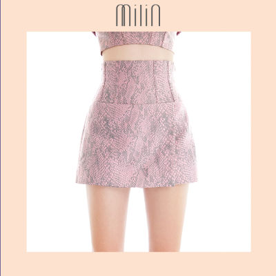 [MILIN] High-waisted shorts with wrap front กางเกงขาสั้นเอวสูงแต่งโครงช่วงเอว / Target Shorts