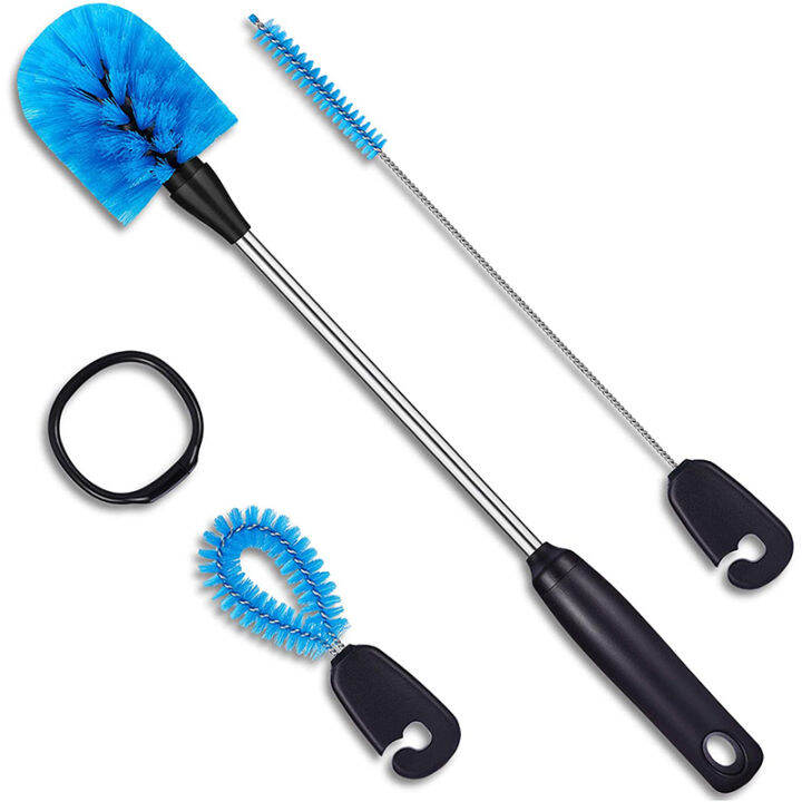 Stainless Steel Water Bottle Cleaning Brush Set,Long Handle Bottle