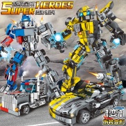 Le than 76177 compatible with lego trucks warrior mecha deformation sports