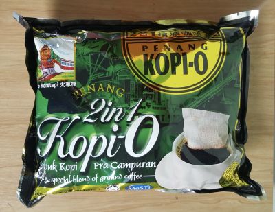 KOPI-O กาแฟ โกปิโอ ปีนัง โอเลี้ยง ต้นตำหรับจากเมืองปีนัง มาเลเซีย เข้มข้น สูตรน้ำตาลน้อย มีฮาลาล หอม อร่อย มาก