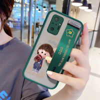 UCUC (สายรัดข้อมือ) เคสมือถือ เคสโทรศัพท์ เคส Xiaomi Redmi Note 10 Pro การ์ตูน Coca-Cola ปลอกกันกระแทก Frosted กลับนุ่มขอบฝาครอบเลนส์ป้องกันเลนส์โทรศัพท์บางเฉียบเคสโทรศัพท์