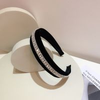 【YF】 Fashion Hair Accessories Temperament Super Shiny Rhinestone Simple Easy to Match Wide Headband Hairpin South DongdaemunTH