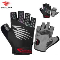 hotx【DT】 MTB Gel Men Cycling Gloves Half Fingerless Gym Training Road Motorcycle Sport