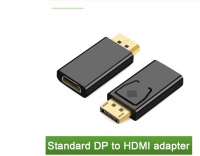 DisplayPort TO HDMI Adapter Converter พอร์ตแสดงผล DP ชายไปยัง HDMI หญิง HDTV อะแดปเตอร์วิดีโอเสียงสำหรับ PC TV โปรเจคเตอร์