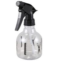 250ml Black Clear Plastic Hairdressing Trigger Spray Bottle