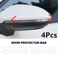 Car Door Transparent Anti-collision Protector Bar Strips Side Edge Protection Guards Rear View Mirror Cover Protection Stickers Car Door Protection