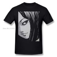 ด้านบนประเดิม Tomie; Junji Ito เย็นพิมพ์ตลกเสื้อยืด U Zumaki ผู้ชายแฟชั่นเสื้อยืดผ้าฝ้ายอะนิเมะฮาราจูกุสตรีท