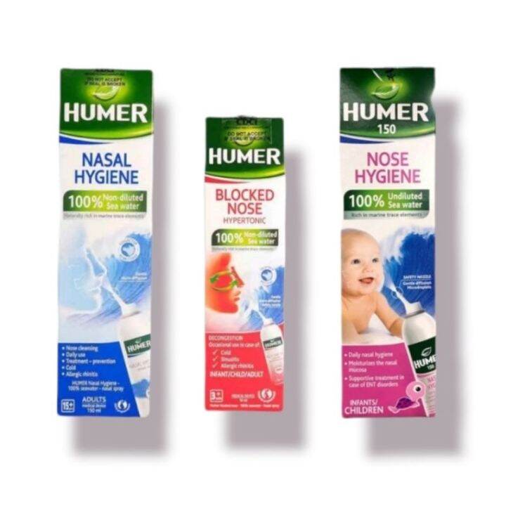 HUMER NASAL SPRAY BLOCKED NOSE NOSE HYGIENE INFANTS CHILDREN Lazada PH