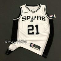 Most Popular Nba͛new Original San Antonio Spurs 21 Tim Duncan Retro Jersey For Men Basketball Heat-Pressed Swingman Black