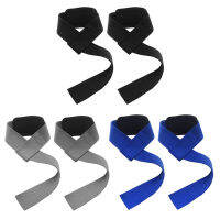 2Pcs ยกน้ำหนัก Wrist Wraps Grip Strap s ฟิตเนส Barbells Power Belts