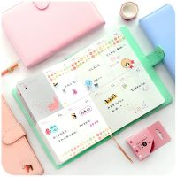 New Arrival Weekly Planner Sweet Notebook Creative Student Schedule Diary Book Color Pages School Supplies No Year Limit Note Books Pads