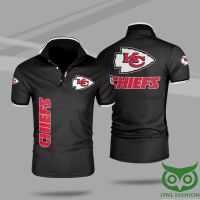 （all in stock）  2023 NEW -NFL Kansas City Chiefs Premium 3D Polo Shirt jersey(FREE NAME LOGO CUSTOM)