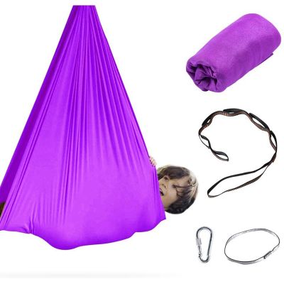 Therapy Swing for Kids Indoor Hanging Hammock Swing Cuddle Indoor Outdoor Hammock for Children Sensory Integration