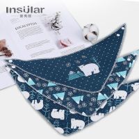 、‘】【= 3Pcs/Set Baby Cotton Bibs Kids Cute Printing Soft Bandana Newborn Toddler Triangle Scarf Infant Burp Cloths Saliva Towel